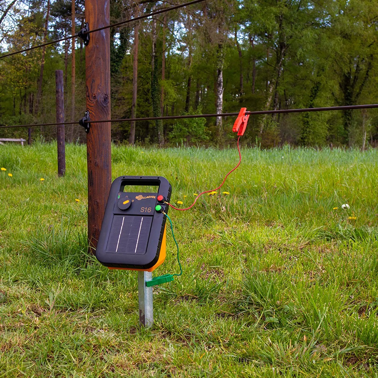 Gallagher Stand for S range Solar energisers, length 90cm