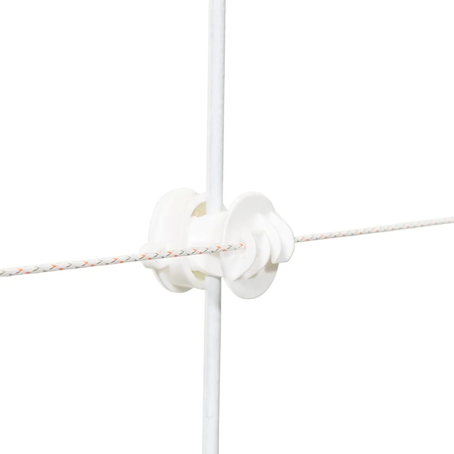 Gallagher Screw insulator (screw-on rod insulator) (white, posts ø 6-14mm, pack of 10)