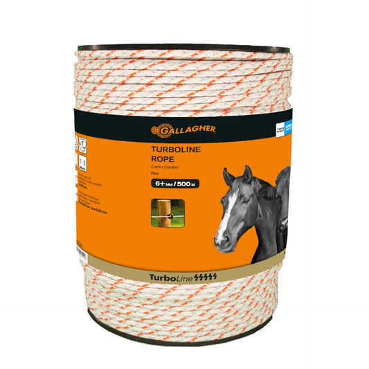 Gallagher TurboLine Rope (white, 500 meter)