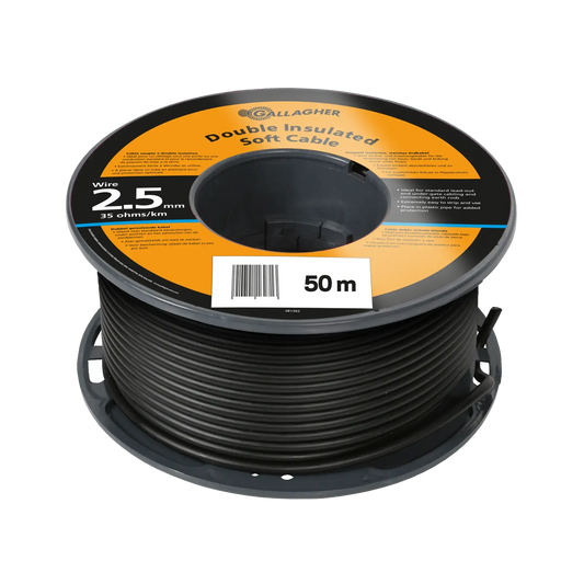 Gallagher Ground cable ø2.5mm (50 metres) - 35 Ohm/1km