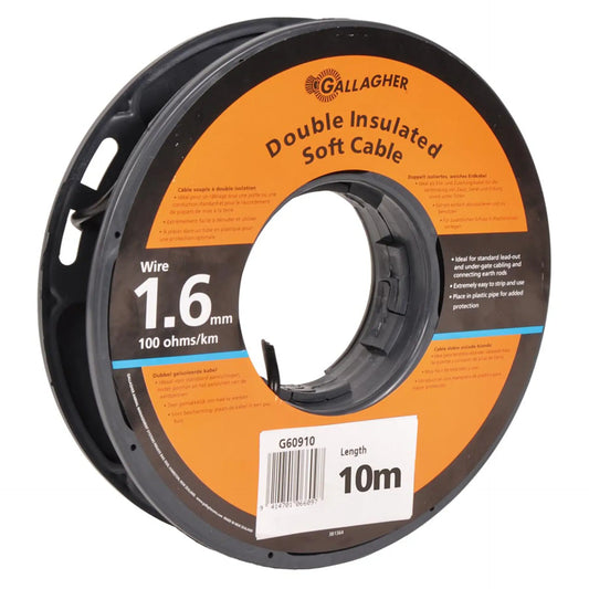 Gallagher Ground cable ø1.6mm (10 metres) - 100 Ohm/1km