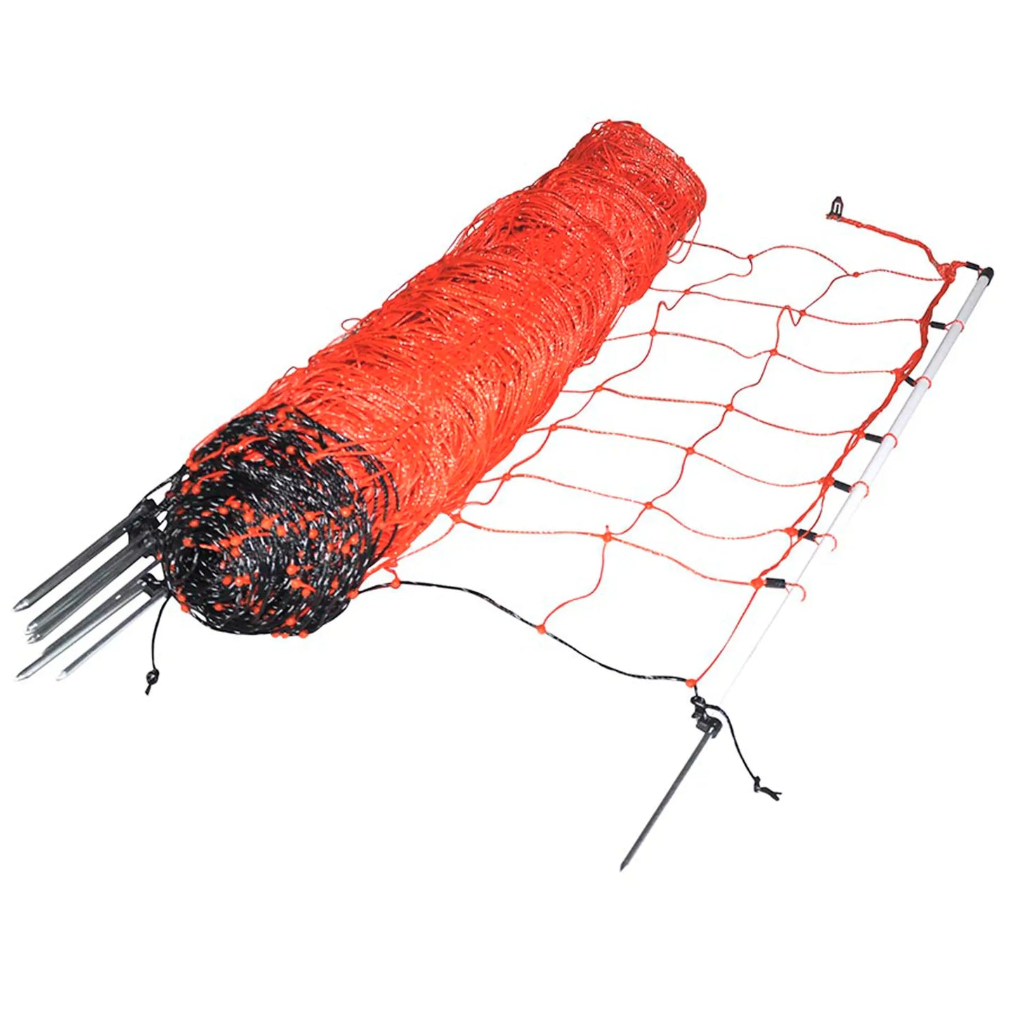 Gallagher Sheep net, white post, single pin, 90cm, 50m