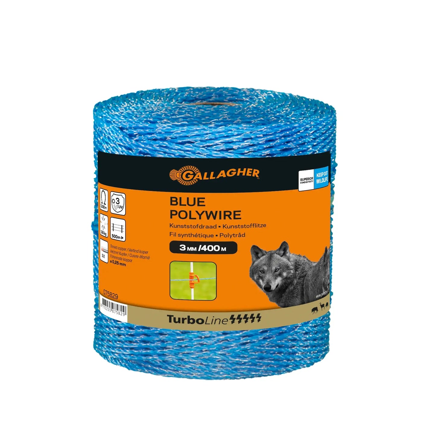 Gallagher Blue Polywire 400m