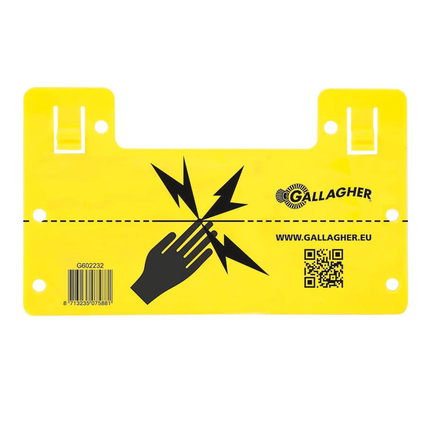 Gallagher EU Warning sign (universal)