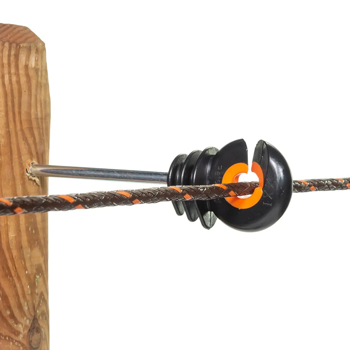 Gallagher Distance screw insulator XDI ((XDI offset screw-in insulator) wood, 10cm, pack of 20)
