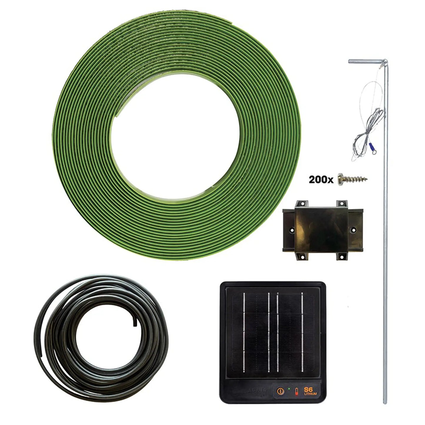 Gallagher SnailFence kit S6 Solar (20m)
