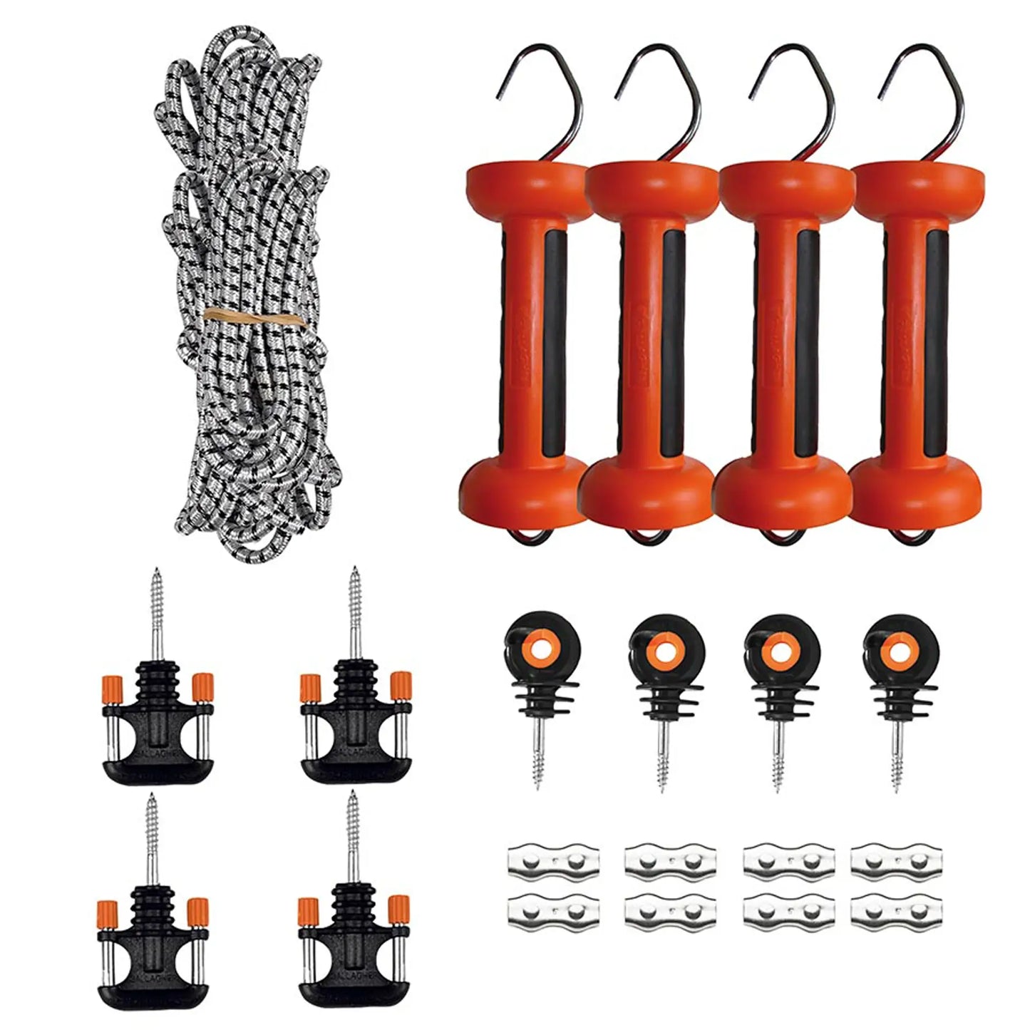 Gallagher Elastic rope gate set Multipack (4x 3/6m)