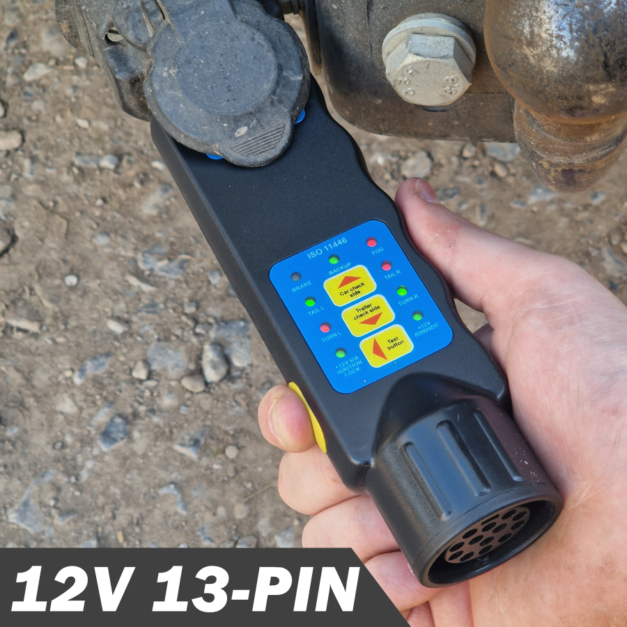 13 Pin Trailer Light Socket Tester 12v Car Socket Diagnostic Tool Light Test