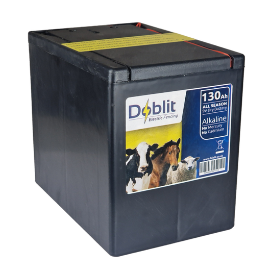 Doblit 9v 130Ah Energiser Battery Big Box Replacement Long Life Alkaline Dry Battery