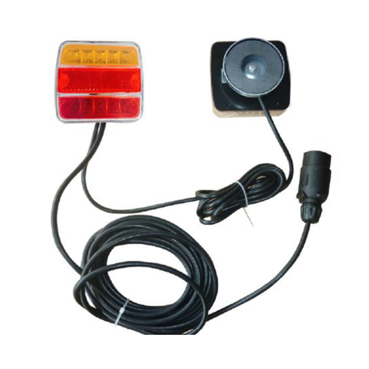 LED Magnetic Trailer Eco Light Set 12V 3 Functions w/ 7.5m Cable