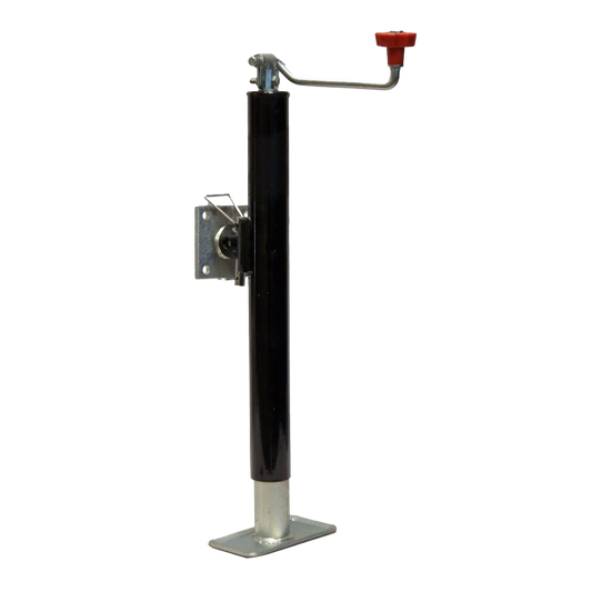 Trailer Jack Telescopic Heavy Duty Stand Tow Bar Lift Max Load 900kg (Bolt-On)