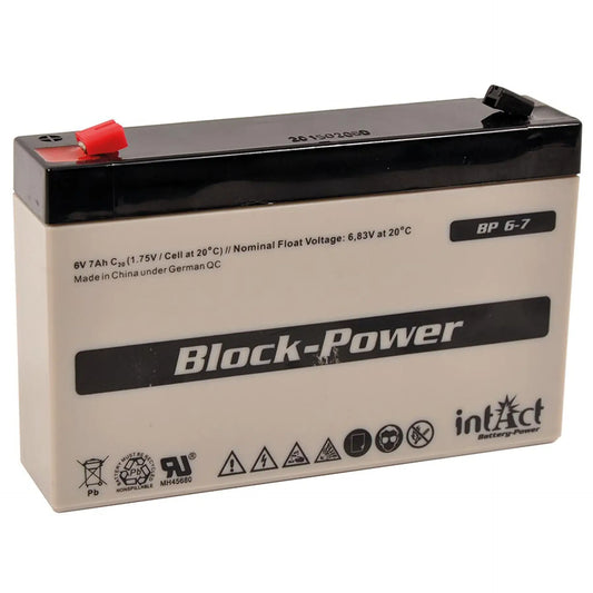 Gallagher BATTERY ECOSOLAR S17 6V 7AH