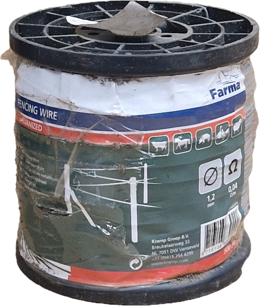 Farma Galvanised Fence Wire 1.2mm x 500m