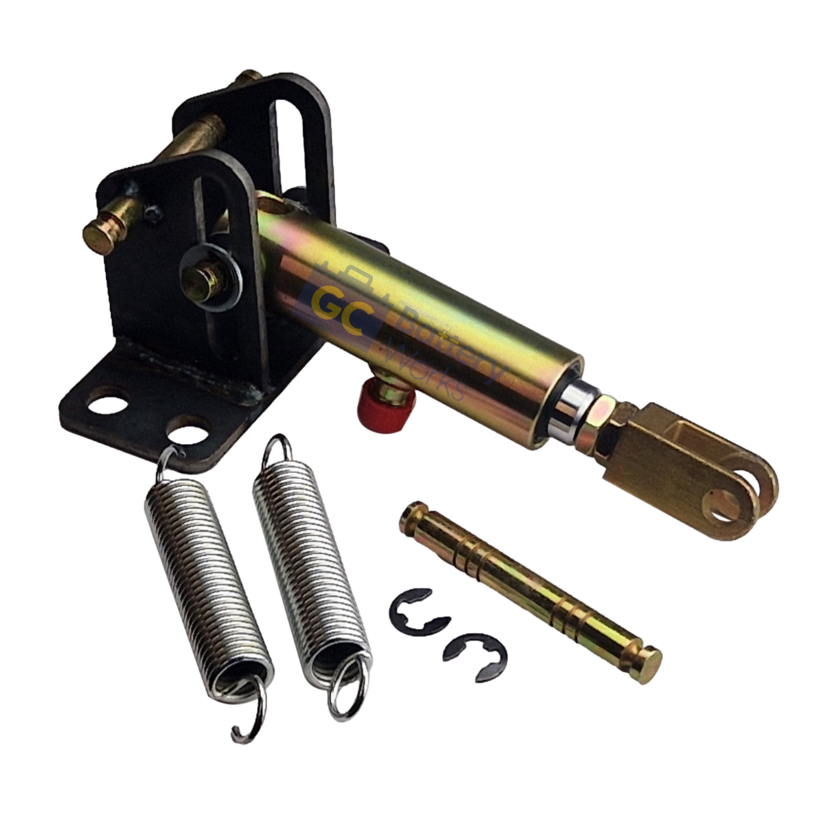 Trailer Brake Ram 25mm Rod Actuator 3/8" Ports Single Line Hydraulic Pneumatic