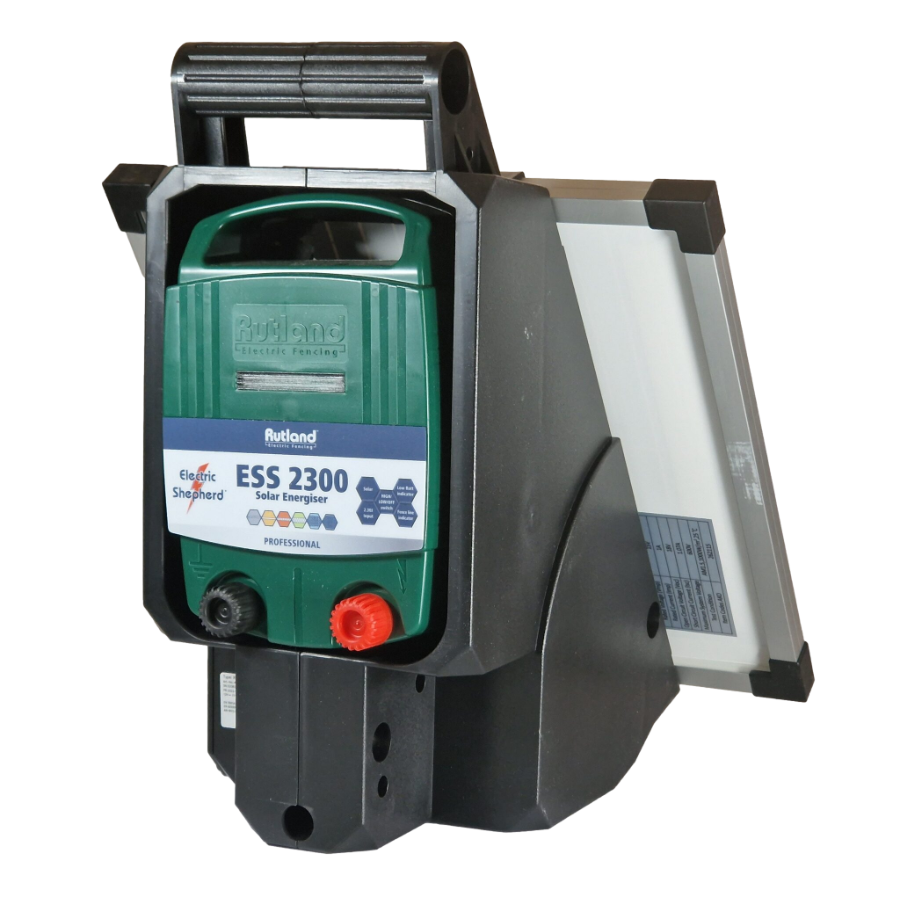 Rutland ESS2300 2.3J 22km Solar Fence Energiser 5yr Warranty