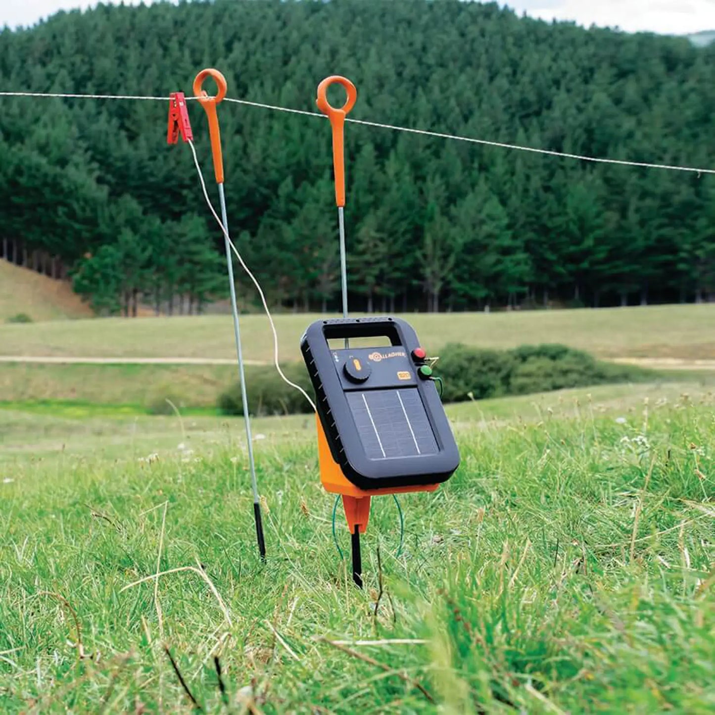 Gallagher Gallagher S20 solar fence energiser incl. battery (6 V - 4 Ah)