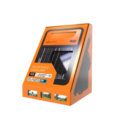Gallagher S20li Solar Electric Fence Energiser - 0.2J 6km