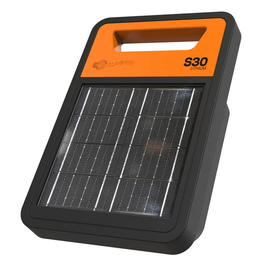 Gallagher S30li Solar Electric Fence Energiser - 0.3J 10km
