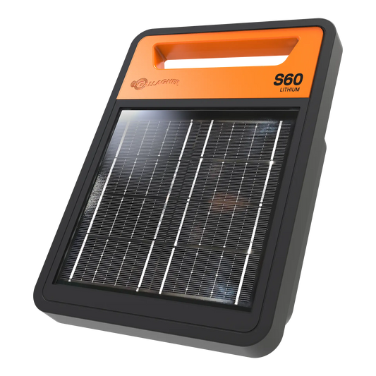 Gallagher S60li Solar Electric Fence Energiser - 0.6J 20km