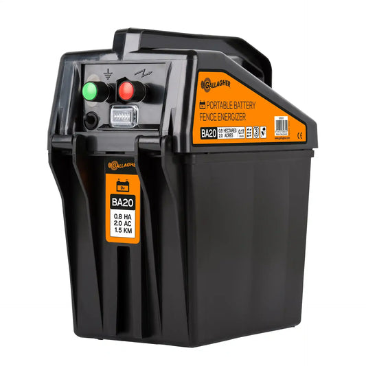Gallagher Gallagher BA20 battery fence energiser (9V/12V)