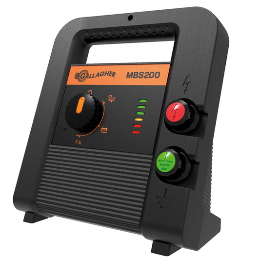 Gallagher Gallagher MBS200 fence energiser (230V/12V/Solar)