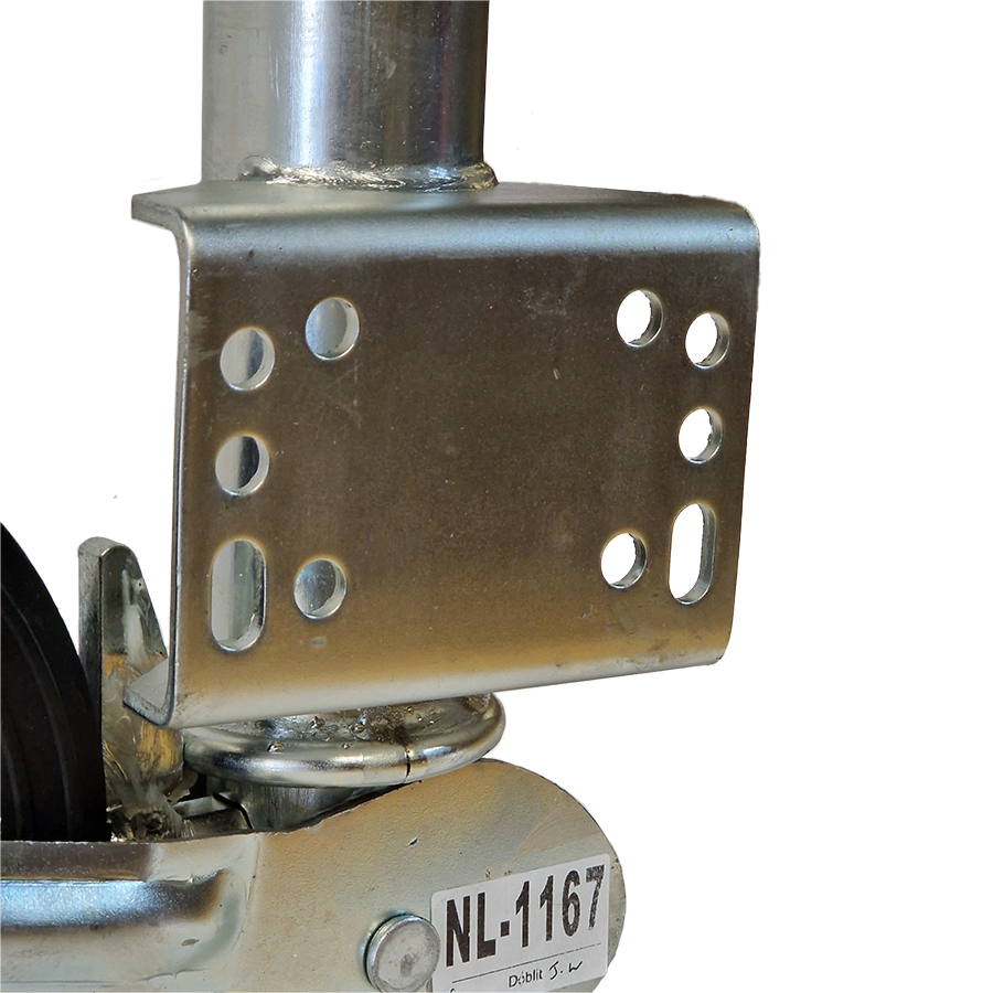 Jockey Wheel Auto-Fold Heavy Duty Telescopic Trailer Stand Max Load 400kg