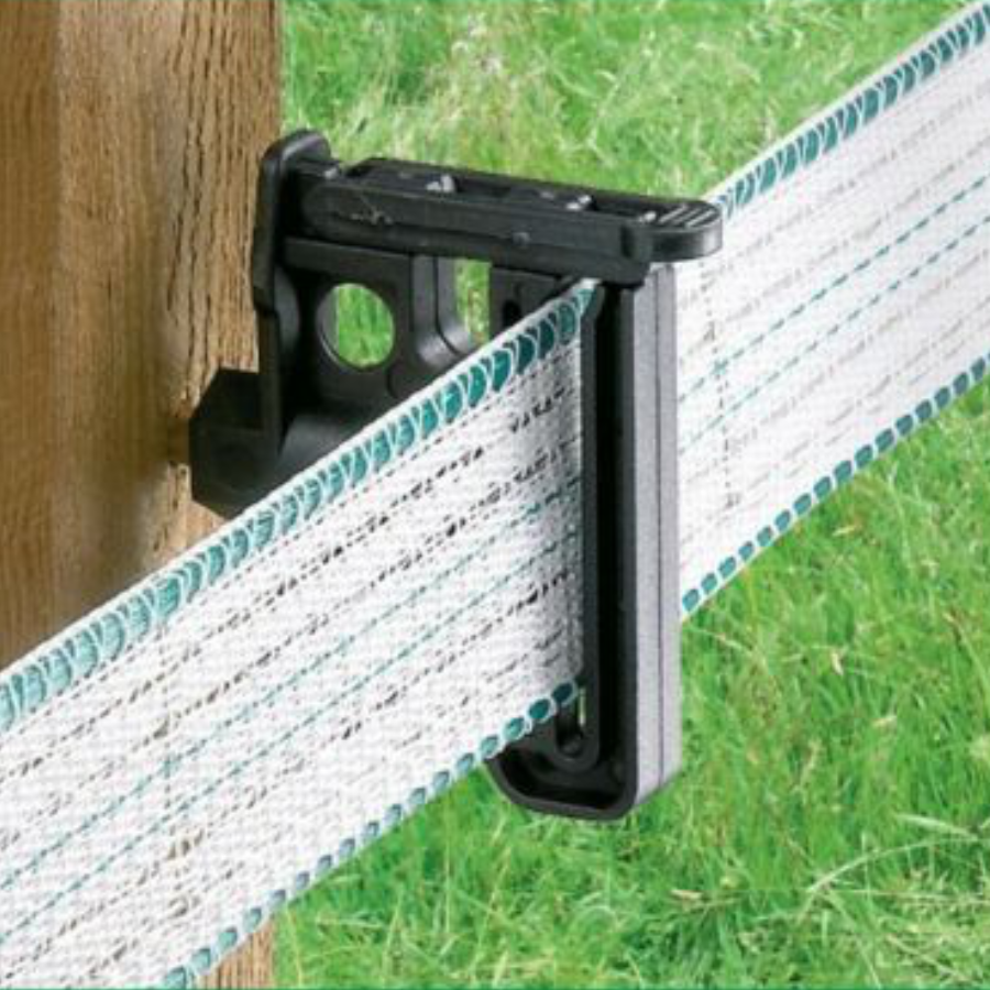 Tape and Rope Combi Clip Insulator Nail-On/Bolt-On Electric Fence Insulated Wire Hook