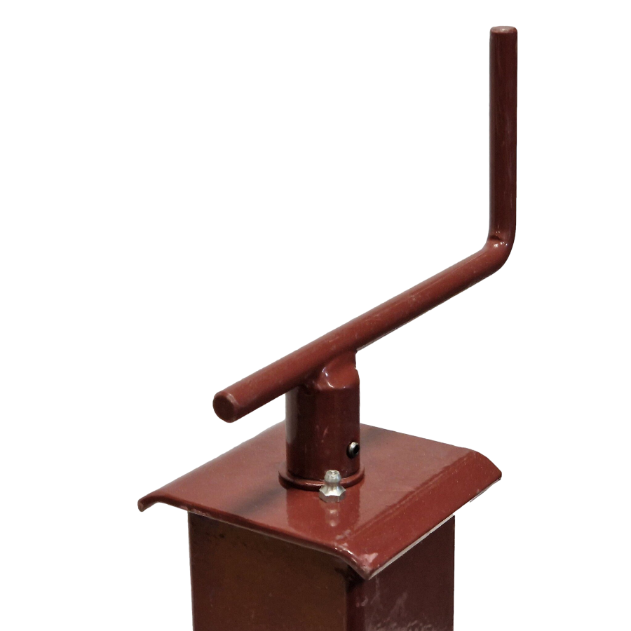 Trailer Jack Telescopic Heavy Duty 80mm Box Stand Tow Bar Lift - Max Load 1200kg