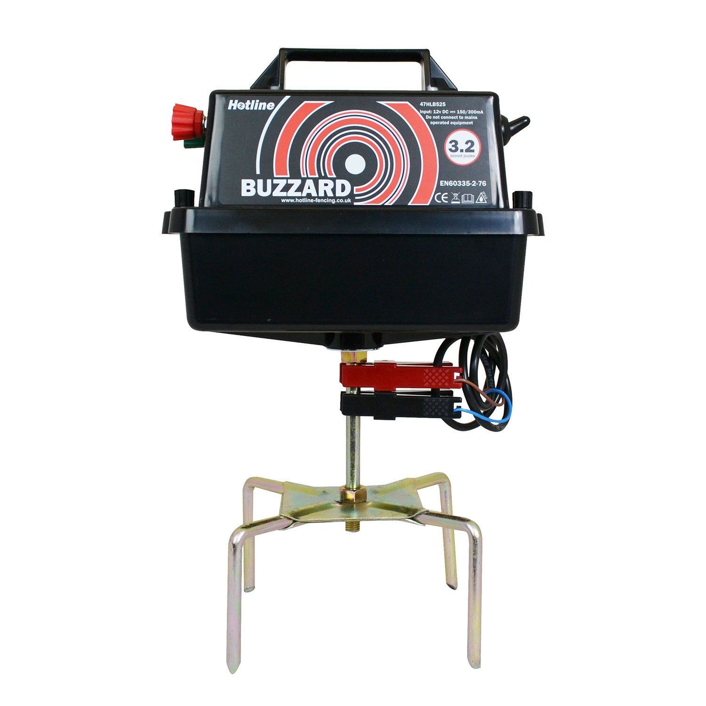 Hotline Buzzard HLB500 3.2J 25km 12v Fence Energiser