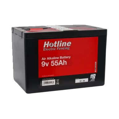 Hotline 9v air alkaline battery | 9v 55amp/hr