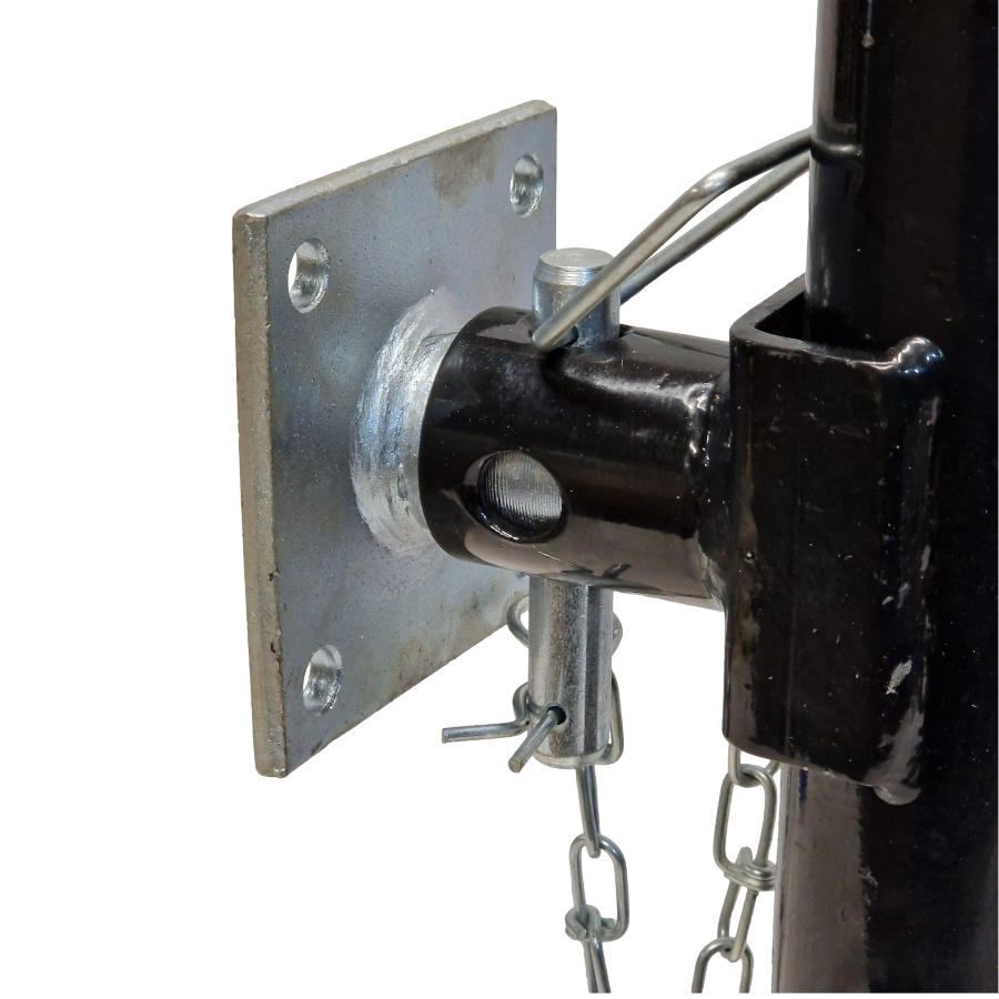 Trailer Jack Telescopic Heavy Duty Stand Tow Bar Lift Max Load 1300kg (Bolt-On)