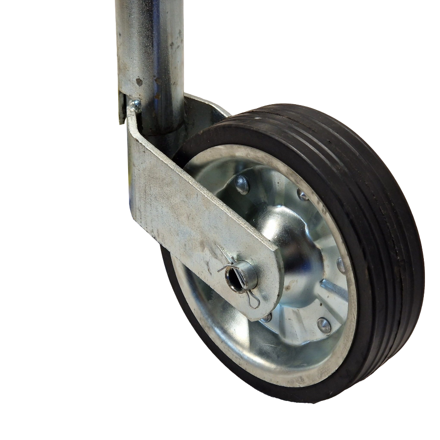 Jockey Wheel Heavy Duty 48mm Tube Telescopic Trailer Stand Max Load 500kg
