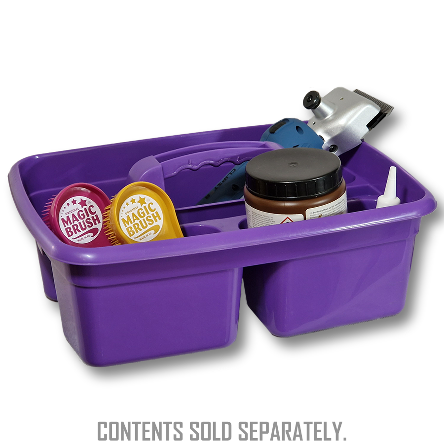 Horse Grooming Box Tidy Tack Tray Pony Riding Storage Equestrian Pet Dog Groomer