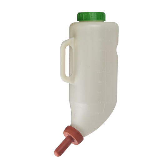 Calf Feeder 4L Milk Bottle Drinker for Young Calf Milk Replacer With Teet