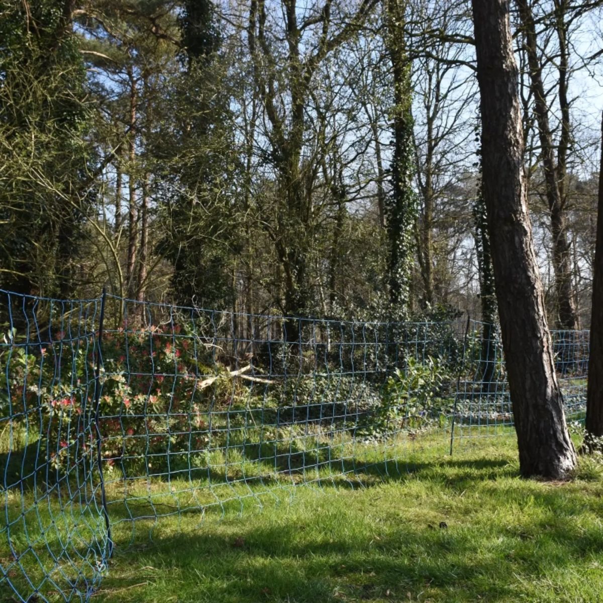 Gallagher 50m Wolf Netting 120cmx50m Electric Fencing Net Fence Blue 120/1W14/B-50m