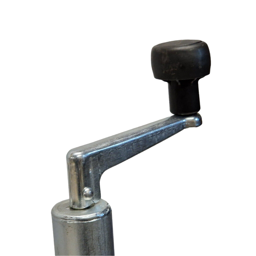 Jockey Wheel & Clamp - Telescopic 42mm Tube Trailer Stand Max Load 150kg
