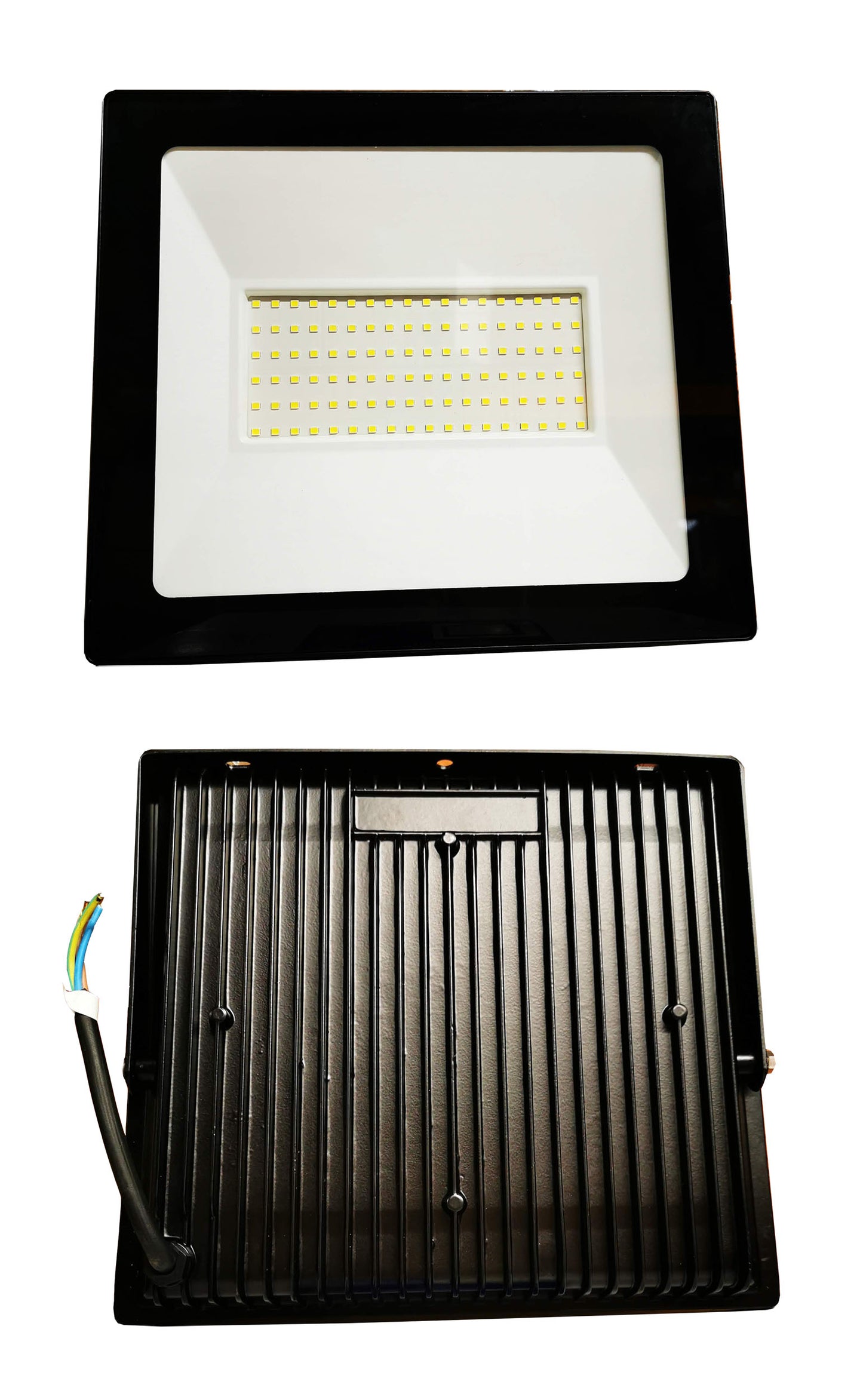 100W LED Flood Light 220-240 VAC IP65 Waterproof 8000 Lumens 220mm x 250mm x 40mm