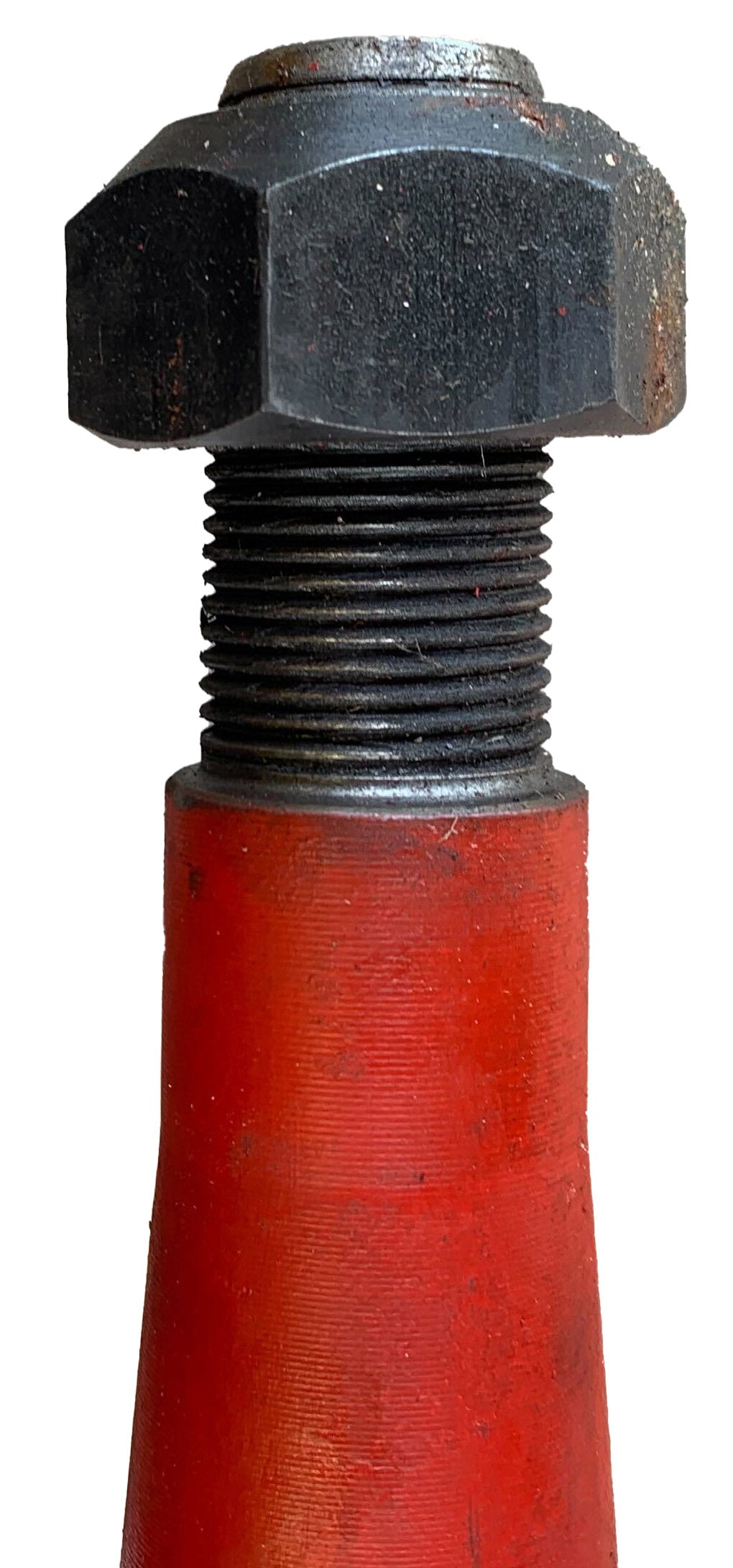 1100mm Straight Tine Loader – M20 Thread, Conus 1 | Heavy-Duty Bale Spike for Tractor & Loader Attachments