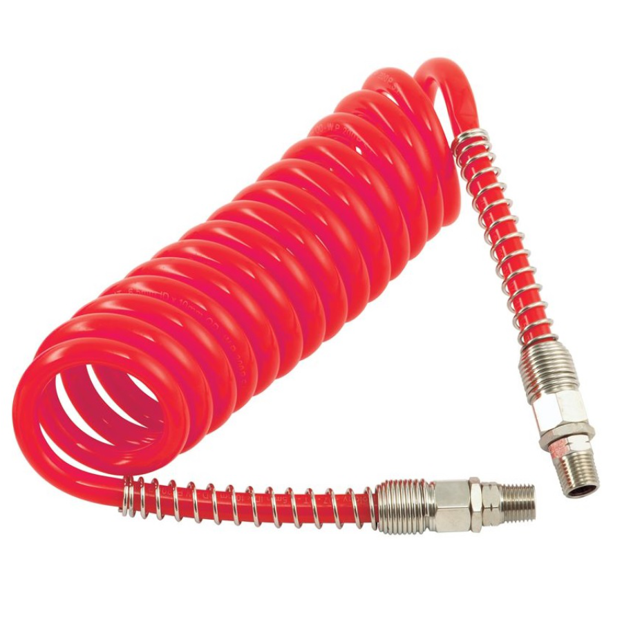 Air Hose Compressor Line 7.5m with 1/4" 360° Swivel Fitting