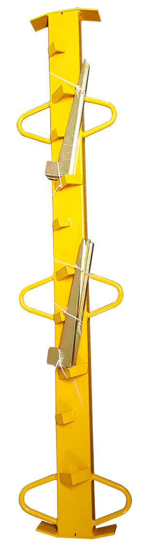 Stock Fence Strainer Board Puller 1260mm – Includes 2x D Shackles | For Wire, Mesh, Tape