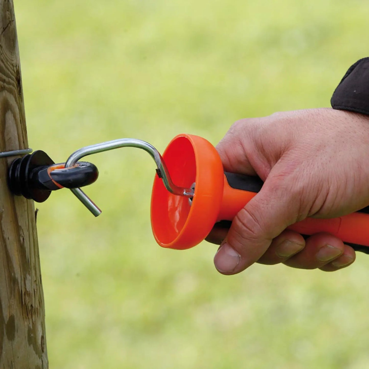 Gallagher Soft Touch Gate Handle Regular, orange - cord/rope