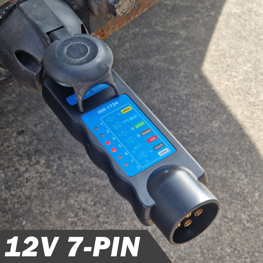 7 Pin Trailer Light Socket Tester 12v Car Socket Diagnostic Tool Light Test