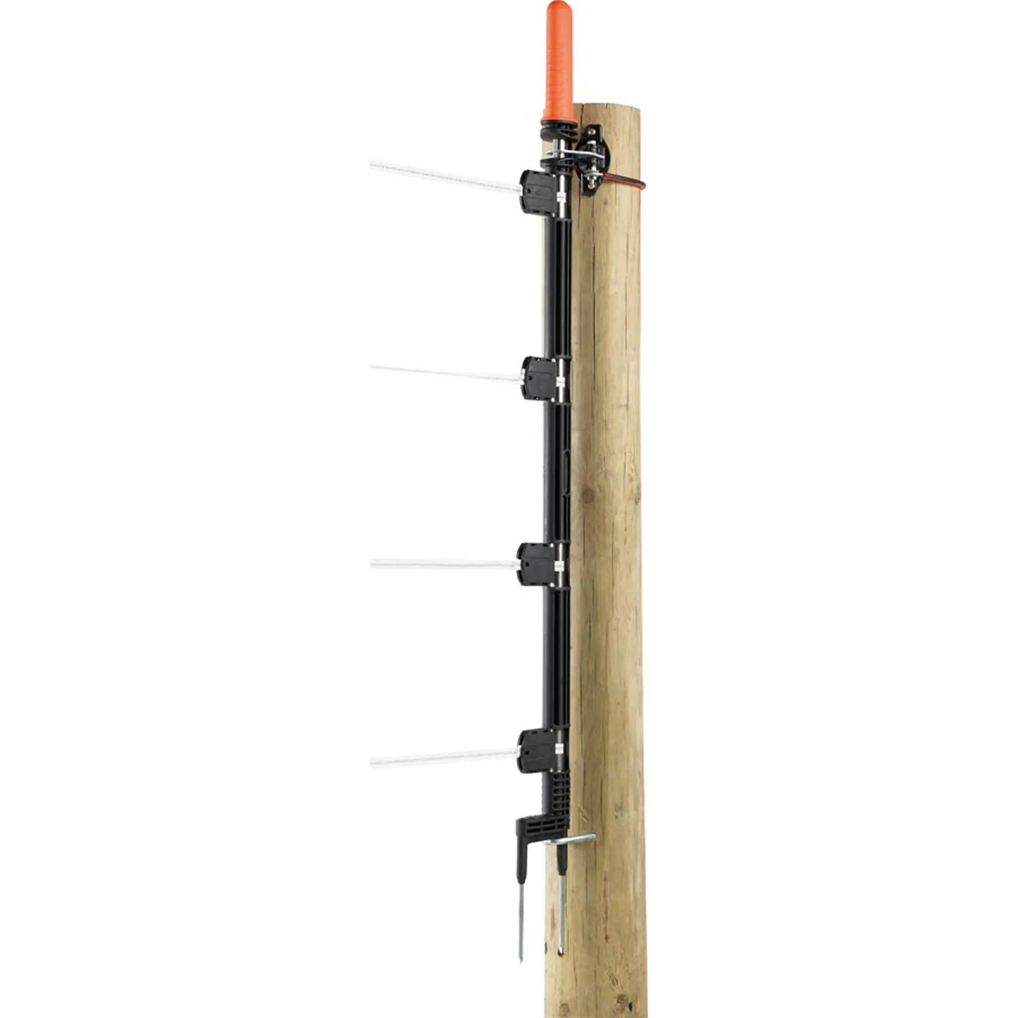 Gallagher Multi strand gate kit, white (4 conductors, 12.5mm, 6 metres)