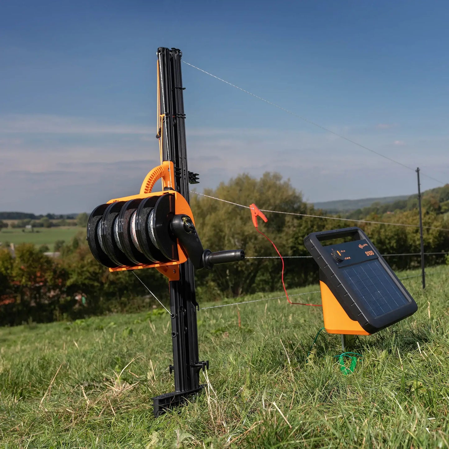 Gallagher SmartFence Hub reel with poly wire 102m (1,6mm)