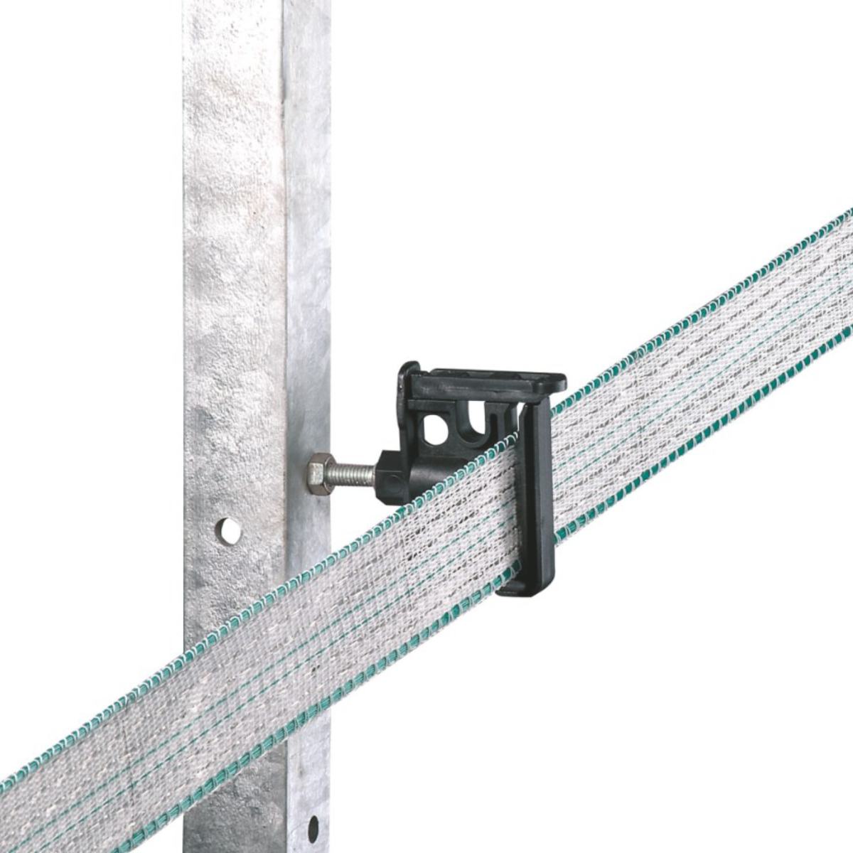 Tape and Rope Combi Clip Insulator w/ Metric Bolt