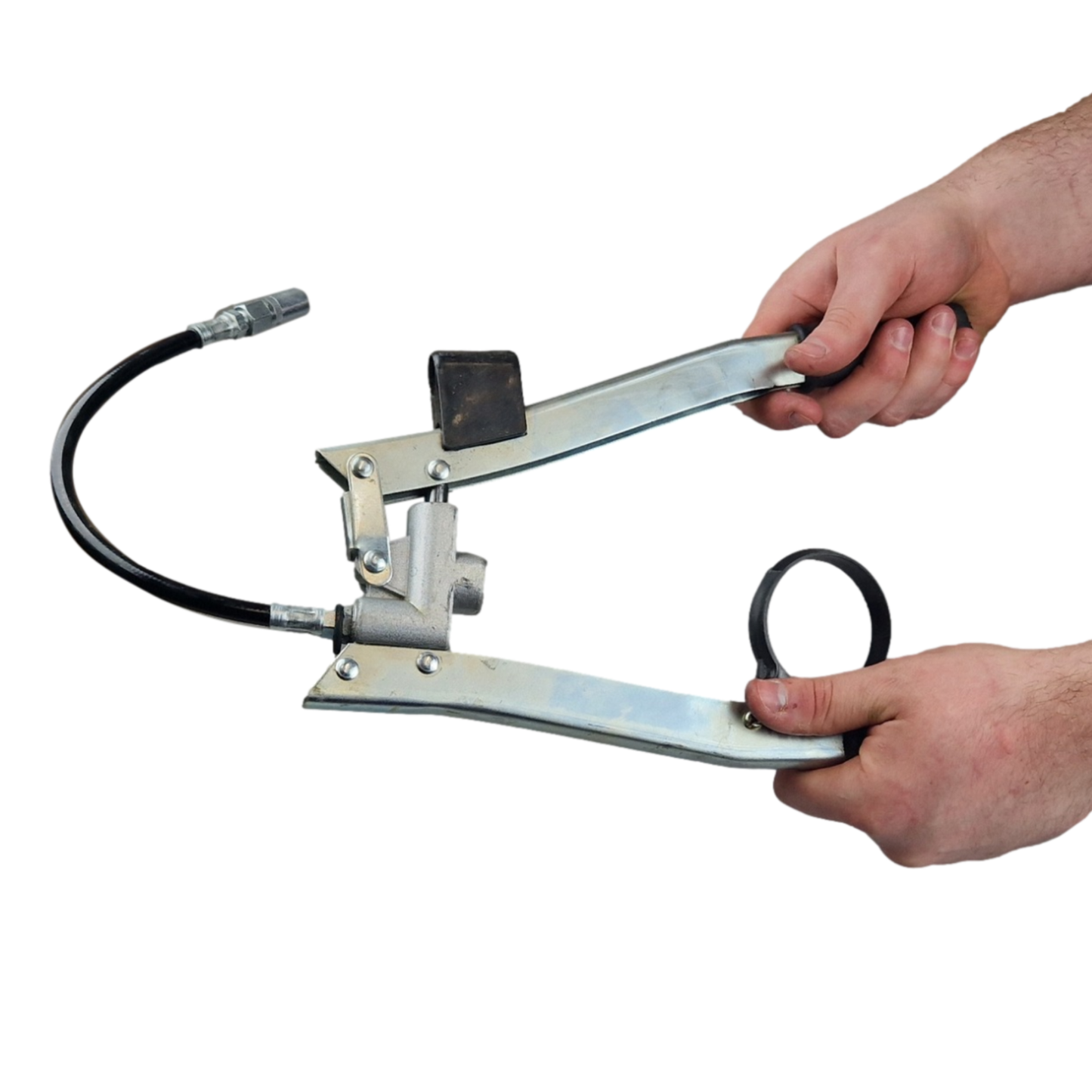 Grease Gun Two Hand Pump FUCH FROL EXOL Grease Cartridge Screw-In Cartridge