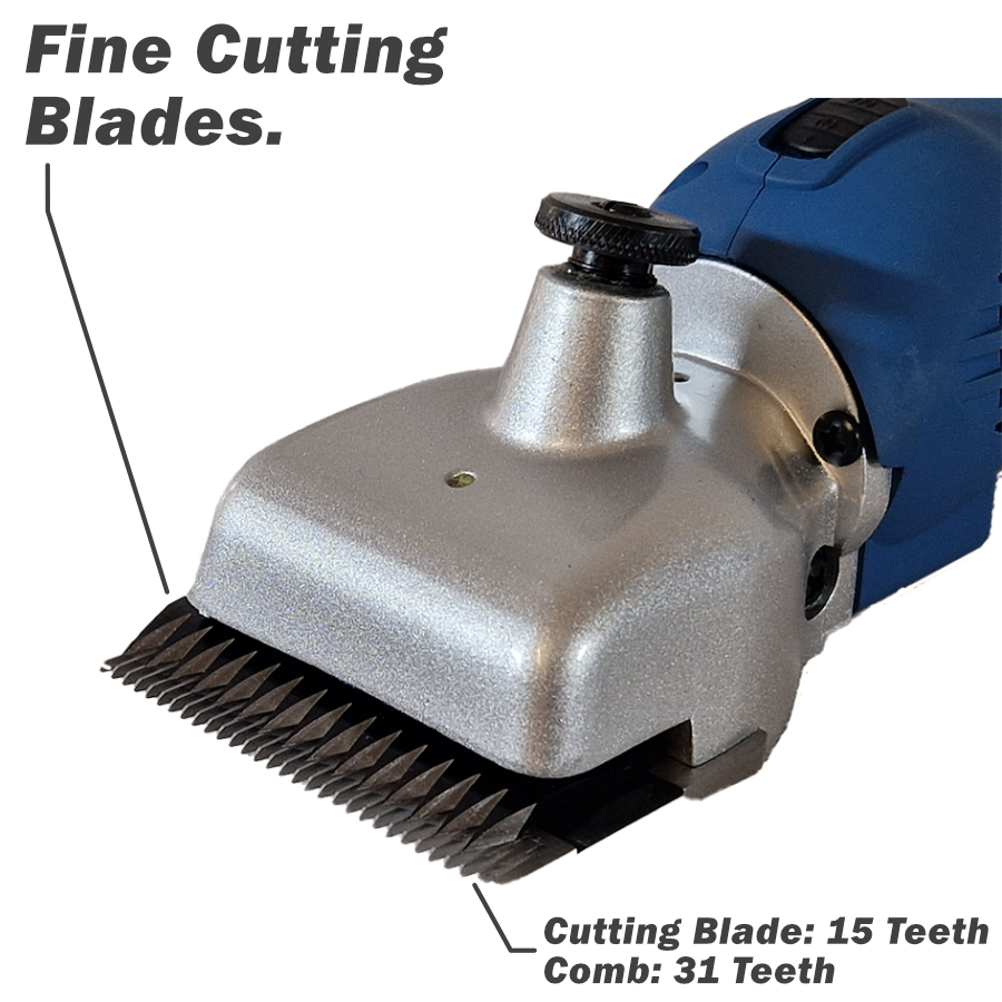 Horse Clippers Cordless Shears 14.4V 2.5Ah 120min per/battery & Quick Charger