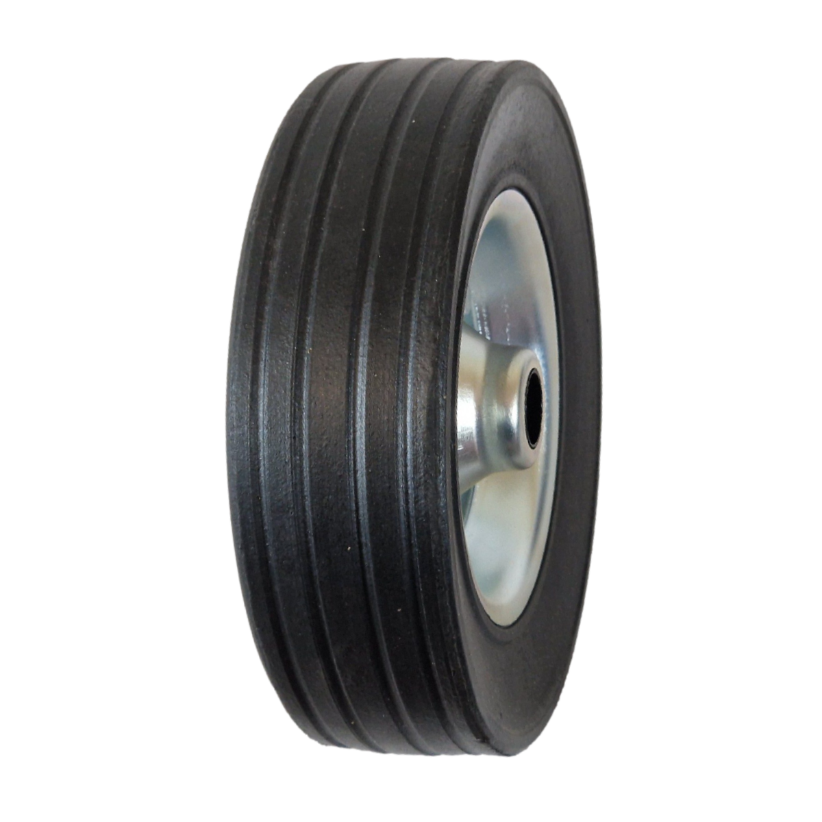 Replacement Wheel for Jockey Wheel 200x60mm Steel Rim w/ 20x60mm Centre Bore
