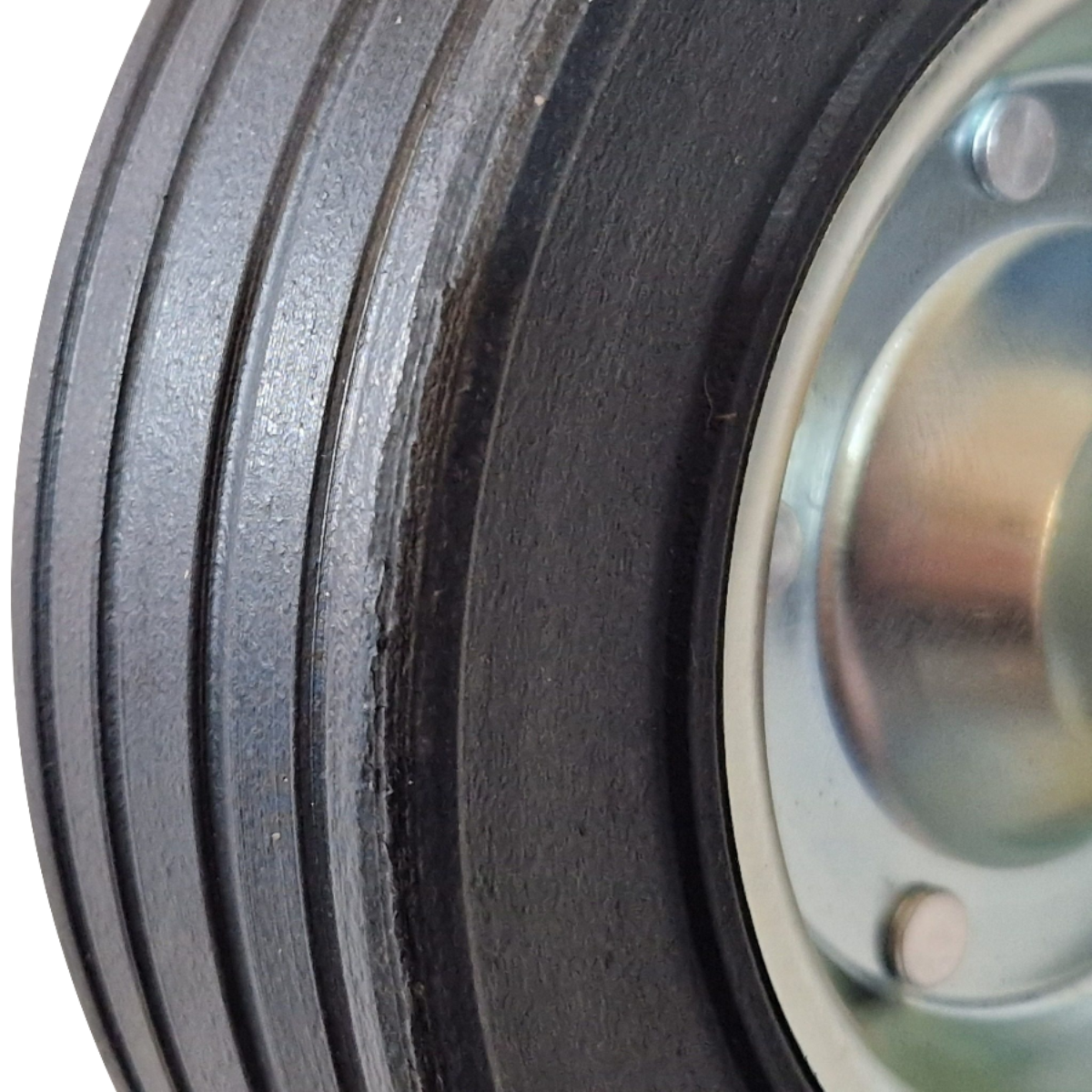 Replacement Wheel for Jockey Wheel 200x60mm Steel Rim w/ 20x60mm Centre Bore