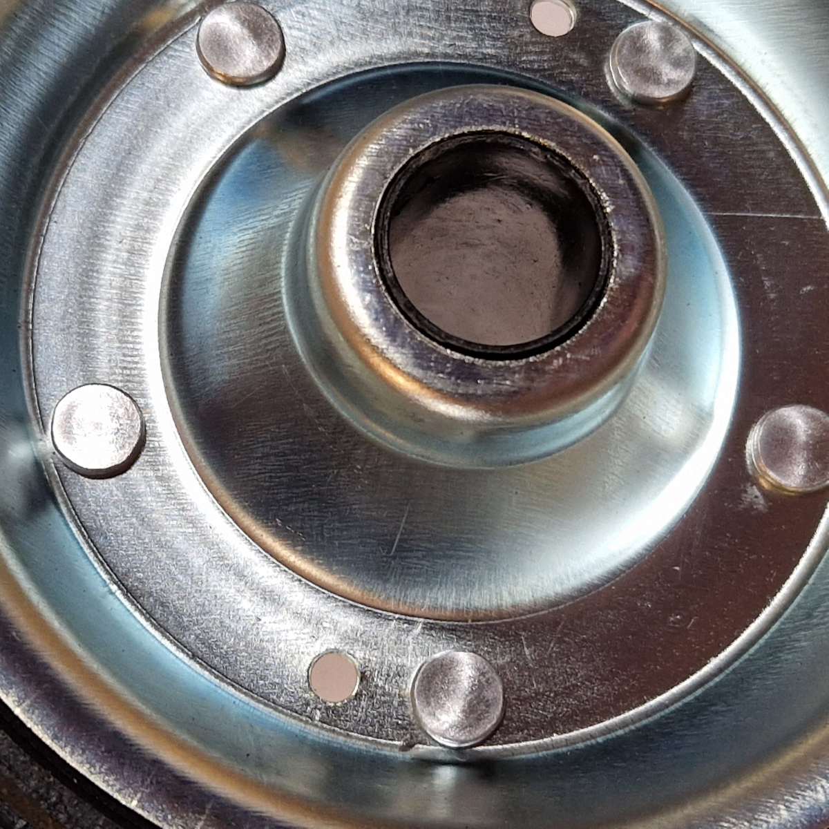 Replacement Wheel for Jockey Wheel 200x60mm Steel Rim w/ 20x60mm Centre Bore